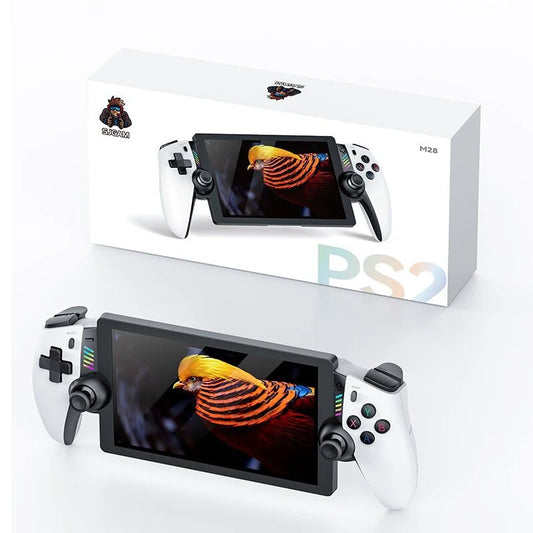 M28 Retro Handheld Console Linux-based retro gaming OS 128GB+ | iGameConsole 2026 Flagship | Supports PS1 82000+ Preloaded Games Plug and Play | Back to School Gift for Kids Adults Dad | 128GB+ Extended Library Edition