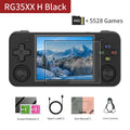 RG35XX+ Retro Handheld Console 3.5" IPS Linux-based retro gaming OS (muOS community firmware) 64GB | iGameConsole 2026 Flagship | Supports GBA SNES PS1 PSP NDS MAME 2000+ Preloaded Games Plug and Play | Back to School Gift for Kids Adults Dad