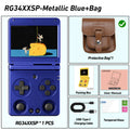 RG34XX Retro Handheld Console Linux-based retro gaming OS 64GB | iGameConsole 2026 Premium | Supports GBA SNES PS1 1000+ Preloaded Games Plug and Play | Back to School Gift for Kids Adults Dad | 64GB Extended Library Edition