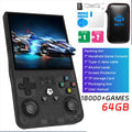 R36MAX Retro Handheld Console 4.0" IPS Linux-based retro gaming OS (ArkOS community firmware) 128GB | iGameConsole 2026 Mid-Range | Supports GBA SNES PS1 N64 PSP Preloaded Games Plug and Play | Back to School Gift for Retro Gamers Adults Collectors