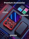 R36MAX Retro Handheld Console 4.0" IPS Linux-based retro gaming OS (ArkOS community firmware) 128GB | iGameConsole 2026 Mid-Range | Supports GBA SNES PS1 N64 PSP Preloaded Games Plug and Play | Back to School Gift for Retro Gamers Adults Collectors