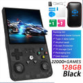 R36MAX Retro Handheld Console 4.0" IPS Linux-based retro gaming OS (ArkOS community firmware) 128GB | iGameConsole 2026 Mid-Range | Supports GBA SNES PS1 N64 PSP Preloaded Games Plug and Play | Back to School Gift for Retro Gamers Adults Collectors
