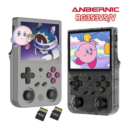 Anbernic Retro Handheld Console 3.5" IPS Linux-based retro gaming OS 64GB | iGameConsole 2026 Flagship | Supports GBA SNES PS1 1000+ Preloaded Games Plug and Play | Back to School Gift for Kids Adults Dad | WiFi Enabled