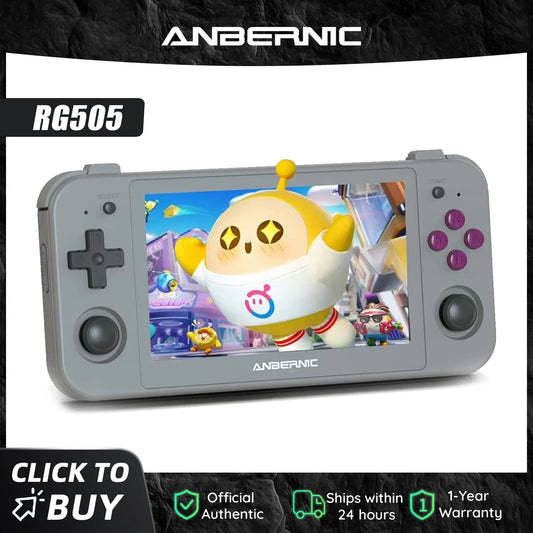 Anbernic Retro Handheld Console Linux-based retro gaming OS 64GB | iGameConsole 2026 Flagship | Supports GBA SNES PS1 PSP 4000+ Preloaded Games Plug and Play | Back to School Gift for Kids Adults Dad | WiFi Enabled