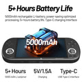 TrimUISmart Retro Handheld Console 4.96" IPS Linux-based retro gaming OS (RetroArch community firmware) 64GB | iGameConsole 2026 Flagship | Supports GBA SNES PS1 15000+ Preloaded Games Plug and Play | Back to School Gift for Kids Adults Dad