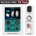 RG35XX+ Retro Handheld Console 3.5" IPS Linux-based retro gaming OS (muOS community firmware) 64GB | iGameConsole 2026 Premium | Supports GBA SNES PS1 1000+ Preloaded Games Plug and Play | Back to School Gift for Kids Adults Dad