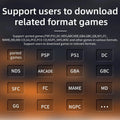 RG35XX+ Retro Handheld Console 3.5" IPS Linux-based retro gaming OS (muOS community firmware) 64GB | iGameConsole 2026 Flagship | Supports GBA SNES PS1 5500+ Preloaded Games Plug and Play | Back to School Gift for Kids Adults Dad
