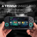 TrimUISmart Retro Handheld Console 4.96" IPS Linux-based retro gaming OS (CrossMix community firmware) 64GB | iGameConsole 2026 Premium | Supports GBA SNES PS1 1000+ Preloaded Games Plug and Play | Back to School Gift for Kids Adults Dad