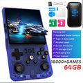 R36MAX Retro Handheld Console 4.0" IPS Linux-based retro gaming OS (ArkOS community firmware) 128GB | iGameConsole 2026 Mid-Range | Supports GBA SNES PS1 N64 PSP Preloaded Games Plug and Play | Back to School Gift for Retro Gamers Adults Collectors