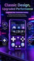 iGameConsole X36 Retro Handheld Console 4.2" IPS Linux-based retro gaming OS 64GB+ | iGameConsole 2026 Premium | Supports GBA SNES PS1 1000+ Preloaded Games Plug and Play | Back to School Gift for Kids Adults Dad | WiFi Enabled