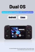 Anbernic Retro Handheld Console 3.5" IPS Linux-based retro gaming OS 64GB | iGameConsole 2026 Flagship | Supports GBA SNES PS1 1000+ Preloaded Games Plug and Play | Back to School Gift for Kids Adults Dad | WiFi Enabled