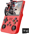 R36S Retro Handheld Console 3.5" IPS Linux-based retro gaming OS (ArkOS community firmware) 64GB | iGameConsole 2026 Budget-Friendly | Supports GBA SNES PS1 20000+ Preloaded Games Plug and Play | Back to School Gift for Kids Adults Dad