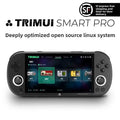 TrimUISmart Retro Handheld Console Linux-based retro gaming OS (CrossMix community firmware) 64GB | iGameConsole 2026 Flagship | Supports GBA SNES PS1 1000+ Preloaded Games Plug and Play | Back to School Gift for Kids Adults Dad