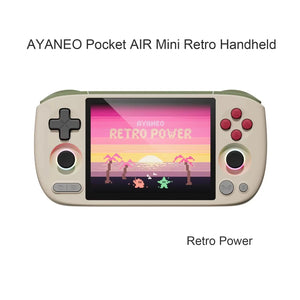 AYANEO Pocket Air Mini Handheld | Retro Power, Retro White, B Duck Edition or Aurora Black | 2G-32G / 3G-64G | iGameConsole