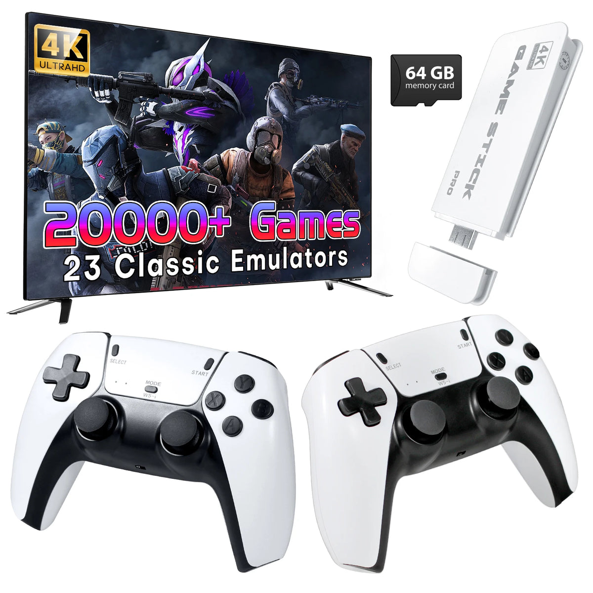 iGameConsole 2026 Retro Handheld Console Linux-based retro gaming OS 64GB | iGameConsole 2026 Budget-Friendly | Supports GBA SNES PS1 MAME 20000+ Preloaded Games Plug and Play | Back to School Gift for Kids Adults Dad