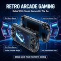 R36S Retro Handheld Console 3.5" IPS Linux-based retro gaming OS (ArkOS community firmware) 64GB | iGameConsole 2026 Premium | Supports GBA SNES PS1 1000+ Preloaded Games Plug and Play | Back to School Gift for Kids Adults Dad