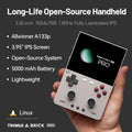 TrimUIBrick Retro Handheld Console 3.95" IPS Linux-based retro gaming OS (CrossMix community firmware) 64GB | iGameConsole 2026 Premium | Supports GBA SNES PS1 1000+ Preloaded Games Plug and Play | Back to School Gift for Kids Adults Dad