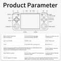 RG35XX+ Retro Handheld Console 3.5" IPS Linux-based retro gaming OS (muOS community firmware) 64GB | iGameConsole 2026 Premium | Supports GBA SNES PS1 PSP NDS MAME 10171+ Preloaded Games Plug and Play | Back to School Gift for Kids Adults Dad