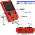 iGameConsole 3.0 Retro Handheld Console 3.0" IPS Linux-based retro gaming OS 64GB | iGameConsole 2026 Budget-Friendly | Supports GBA SNES PS1 1000+ Preloaded Games Plug and Play | Back to School Gift for Kids Adults Dad