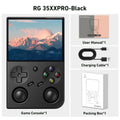RG35XX+ Retro Handheld Console 3.5" IPS Linux-based retro gaming OS (muOS community firmware) 64GB | iGameConsole 2026 Premium | Supports GBA SNES PS1 1000+ Preloaded Games Plug and Play | Back to School Gift for Kids Adults Dad