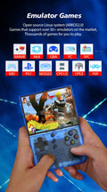 iGameConsole R40XX Retro Handheld Console 4.2" IPS Linux-based retro gaming OS 128GB | iGameConsole 2026 Premium | Supports GBA SNES PS1 1000+ Preloaded Games Plug and Play | Back to School Gift for Kids Adults Dad | WiFi Enabled