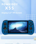 X55 Retro Handheld Console 5.5" IPS Linux-based retro gaming OS 16GB+ | iGameConsole 2026 Flagship | Supports GBA SNES PS1 1000+ Preloaded Games Plug and Play | Back to School Gift for Kids Adults Dad | 16GB+ Starter Value Edition