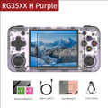 RG35XX+ Retro Handheld Console 3.5" IPS Linux-based retro gaming OS (muOS community firmware) 64GB | iGameConsole 2026 Premium | Supports GBA SNES PS1 PSP NDS MAME 10171+ Preloaded Games Plug and Play | Back to School Gift for Kids Adults Dad
