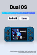 Anbernic Retro Handheld Console 3.5" IPS Linux-based retro gaming OS 64GB | iGameConsole 2026 Flagship | Supports GBA SNES PS1 1000+ Preloaded Games Plug and Play | Back to School Gift for Kids Adults Dad | Nostalgic Classic Gaming Childhood Memories