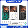 RG35XX+ Retro Handheld Console 3.5" IPS Linux-based retro gaming OS (muOS community firmware) 64GB | iGameConsole 2026 Premium | Supports GBA SNES PS1 1000+ Preloaded Games Plug and Play | Back to School Gift for Kids Adults Dad