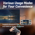 RG35XX+ Retro Handheld Console 3.5" IPS Linux-based retro gaming OS (muOS community firmware) 64GB | iGameConsole 2026 Mid-Range | Supports GBA SNES PS1 5000+ Preloaded Games Plug and Play | Back to School Gift for Kids Adults Dad