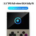 MiyooMini+ Retro Handheld Console 3.5" IPS Linux-based retro gaming OS (OnionOS community firmware) 64GB | iGameConsole 2026 Mid-Range | Supports GBA SNES PS1 25000+ Preloaded Games Plug and Play | Back to School Gift for Retro Gamers Adults Collectors