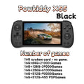 X55 Retro Handheld Console 5.5" IPS Linux-based retro gaming OS 64GB | iGameConsole 2026 Premium | Supports GBA SNES PS1 PSP 90000+ Preloaded Games Plug and Play | Back to School Gift for Kids Adults Dad | 64GB Extended Library Edition