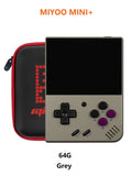 MiyooMini+ Retro Handheld Console 2.8" IPS Linux-based retro gaming OS (OnionOS community firmware) 64GB | iGameConsole 2026 Premium | Supports GBA SNES PS1 1000+ Preloaded Games Plug and Play | Back to School Gift for Retro Gamers Adults Collectors