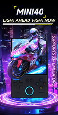 FLLBW Retro Handheld Console 4.0" IPS Linux-based retro gaming OS 128GB | iGameConsole 2026 Mid-Range | Supports GBA SNES PS1 22000+ Preloaded Games Plug and Play | Back to School Gift for Kids Adults Dad | 128GB Starter Value Edition