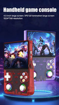FLLBW Retro Handheld Console 4.5" IPS Linux-based retro gaming OS 64GB+ | iGameConsole 2026 Premium | Supports GBA SNES PS1 35000+ Preloaded Games Plug and Play | Back to School Gift for Kids Adults Dad | 64GB+ Starter Value Edition