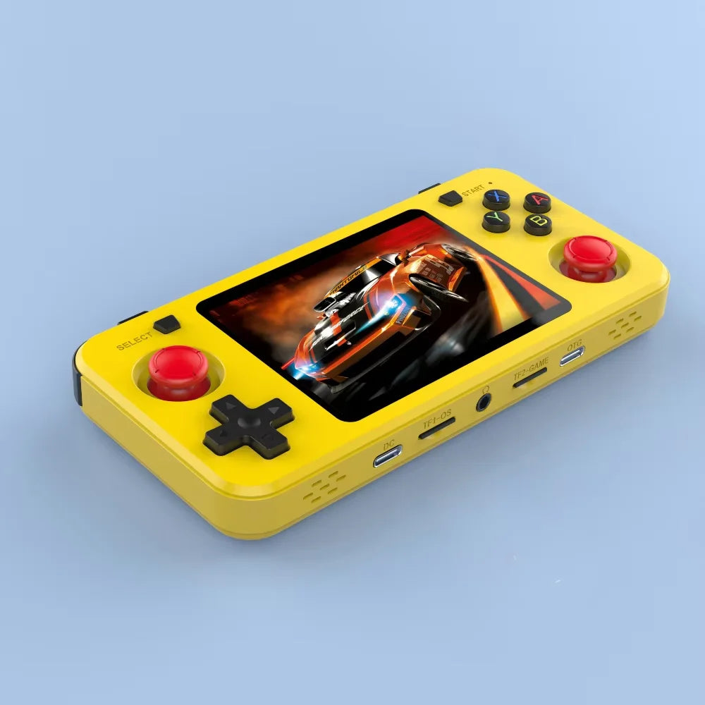 R36S Retro Handheld Console 3.5" IPS Linux-based retro gaming OS (ArkOS community firmware) 64GB | iGameConsole 2026 Premium | Supports GBA SNES PS1 1000+ Preloaded Games Plug and Play | Back to School Gift for Kids Adults Dad