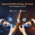 iGameConsole KINHANK Retro Handheld Console 5.5" IPS Linux-based retro gaming OS 64GB | iGameConsole 2026 Flagship | Supports GBA SNES PS1 PSP 1000+ Preloaded Games Plug and Play | Back to School Gift for Kids Adults Dad | WiFi Enabled