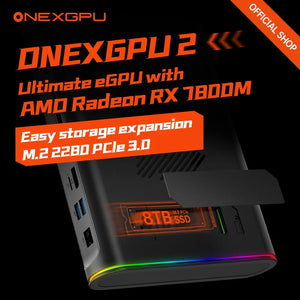 ONEXGPU 2 External GPU | Regional Plug Options | iGameConsole
