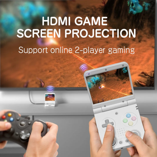 MIYOO Retro Handheld Console 2.8" IPS Linux-based retro gaming OS (OnionOS community firmware) 64GB | iGameConsole 2026 Premium | Supports GBA SNES PS1 1000+ Preloaded Games Plug and Play | Back to School Gift for Retro Gamers Adults Collectors