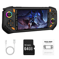 AISLPCRG52 Retro Handheld Console 5.5" IPS Linux-based retro gaming OS (EmuELEC community firmware) 64GB | iGameConsole 2026 Premium | Supports GBA SNES PS1 1000+ Preloaded Games Plug and Play | Back to School Gift for Kids Adults Dad | WiFi Enabled