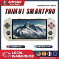 TrimUISmart Retro Handheld Console Linux-based retro gaming OS (CrossMix community firmware) 64GB | iGameConsole 2026 Premium | Supports GBA SNES PS1 13000+ Preloaded Games Plug and Play | Back to School Gift for Kids Adults Dad