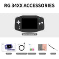 RG34XX Retro Handheld Console Linux-based retro gaming OS 64GB | iGameConsole 2026 Flagship | Supports GBA SNES PS1 5000+ Preloaded Games Plug and Play | Back to School Gift for Kids Adults Dad | WiFi Enabled | 64GB Extended Library Edition