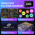 R36S Retro Handheld Console 3.5" IPS Linux-based retro gaming OS (ArkOS community firmware) 64GB | iGameConsole 2026 Budget-Friendly | Supports GBA SNES PS1 PSP GBC 18000+ Preloaded Games Plug and Play | Back to School Gift for Kids Adults Dad