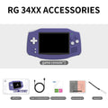RG34XX Retro Handheld Console Linux-based retro gaming OS 64GB | iGameConsole 2026 Flagship | Supports GBA SNES PS1 5000+ Preloaded Games Plug and Play | Back to School Gift for Kids Adults Dad | WiFi Enabled | 64GB Extended Library Edition
