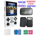 R36MAX Retro Handheld Console 3.5" IPS Linux-based retro gaming OS (ArkOS community firmware) 64GB+ | iGameConsole 2026 Mid-Range | Supports GBA SNES PS1 N64 PSP Preloaded Games Plug and Play | Back to School Gift for Retro Gamers Adults Collectors