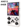 GameinjaANS13 Retro Handheld Console 4.0" IPS Linux-based retro gaming OS 64GB | iGameConsole 2026 Budget-Friendly | Supports GBA SNES PS1 1000+ Preloaded Games Plug and Play | Back to School Gift for Kids Adults Dad | Available in Multiple Colors Styles