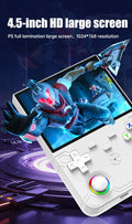 FLLBW Retro Handheld Console 4.5" IPS Linux-based retro gaming OS 64GB+ | iGameConsole 2026 Premium | Supports GBA SNES PS1 35000+ Preloaded Games Plug and Play | Back to School Gift for Kids Adults Dad | 64GB+ Starter Value Edition