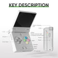 MIYOO Retro Handheld Console 2.8" IPS Linux-based retro gaming OS 64GB | iGameConsole 2026 Premium | Supports GBA SNES PS1 4000+ Preloaded Games Plug and Play | Back to School Gift for Retro Gamers Adults Collectors