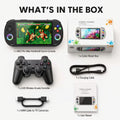 M22 Pro Max Retro Handheld Console 5.0" IPS Linux-based retro gaming OS 64GB / 128GB | iGameConsole 2026 Premium | GBA SNES PS1 N64 PSP 15000+ / 20000+ Preloaded Games Plug and Play | Back to School Gift for Kids Adults Dad | Nostalgic Classic Gaming