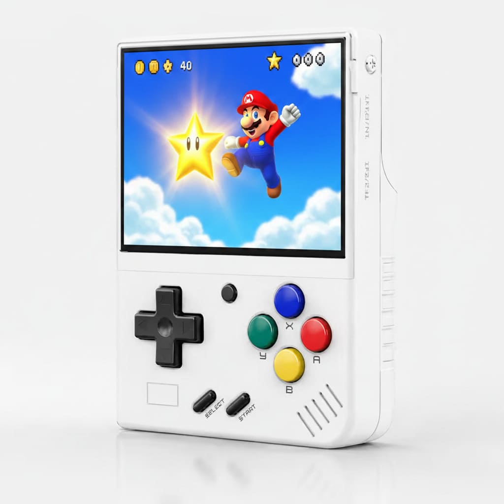 MIYOO Retro Handheld Console 3.5" IPS Linux-based retro gaming OS (OnionOS community firmware) 64GB | iGameConsole 2026 Premium | Supports GBA SNES PS1 N64 1000+ Preloaded Games Plug and Play | Back to School Gift for Retro Gamers Adults Collectors